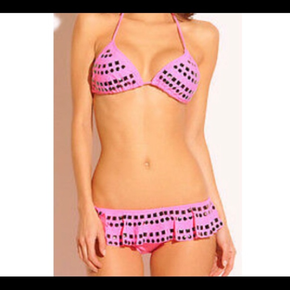 Red Carter bikini